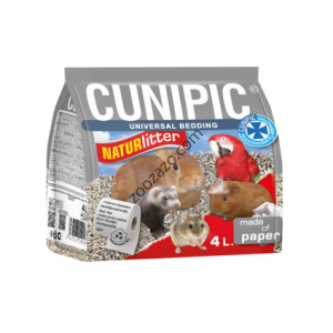 Хартиена целулозна постеля за Гризачи и Птици 4 литра - Cunipic Naturlitter Paper Litter
